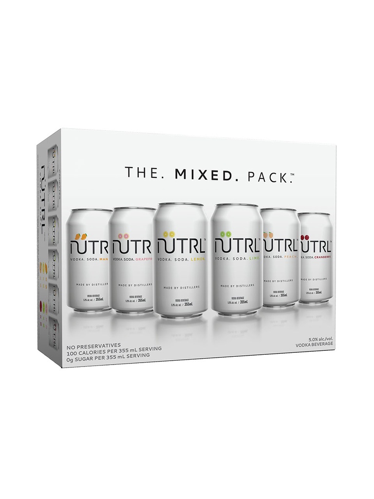 Nutrl The Mixed 12pk - 12 x 355 ml can