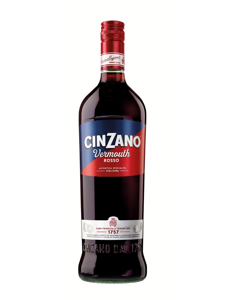 Cinzano Rosso Sweet Vermouth - 1000 ml bottle