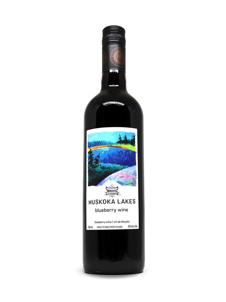 Muskoka Lakes Blueberry Wine - 750 ml bottle