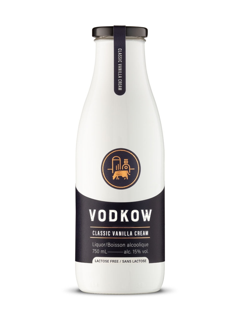 Vodkow Classic Vanilla Cream - 750 ml bottle