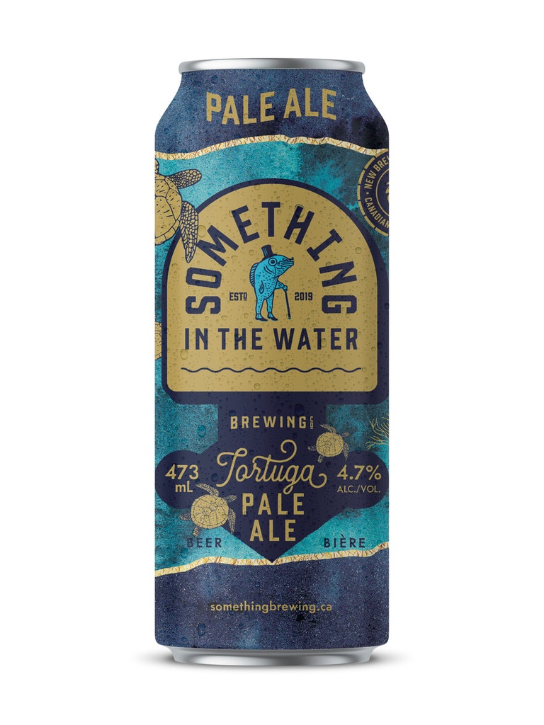 Something in the water Tortuga Pale Ale - 473 ml can