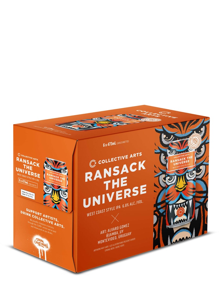 Collective Arts Brewing Ransack The Universe - 6 x 473 ml can