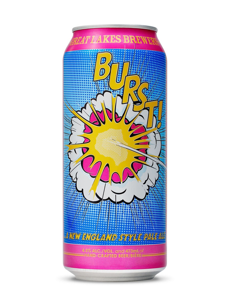 Great Lakes Brewery BURST! - 473 ml can