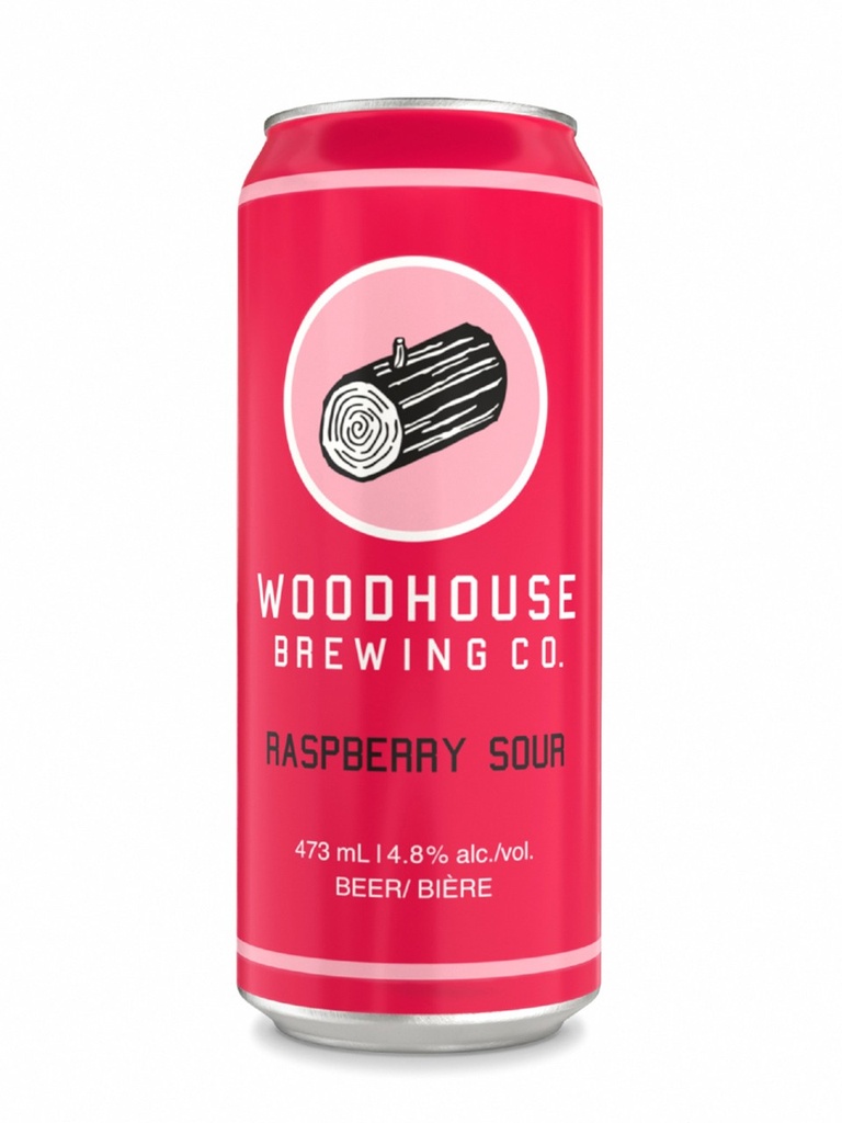 Woodhouse Raspberry Sour - 473 ml can