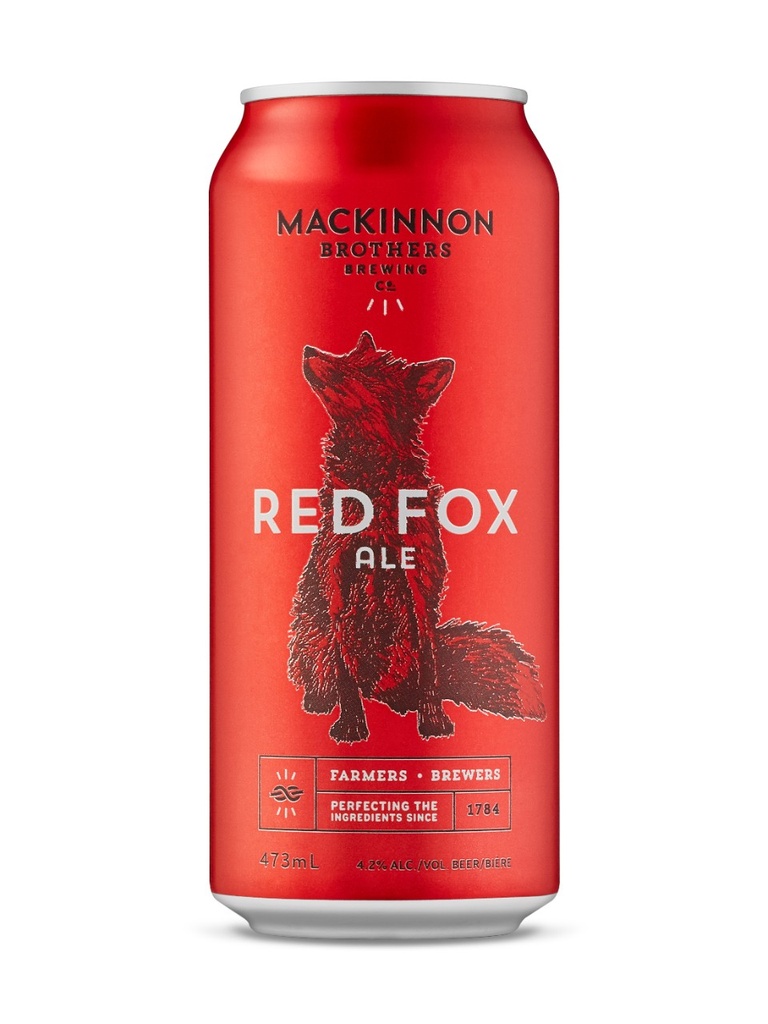 MacKinnon Brewing Red Fox Ale - 473 ml can