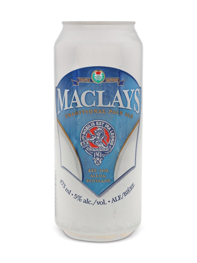 Maclay's Traditional Pale Ale - 473 ml can