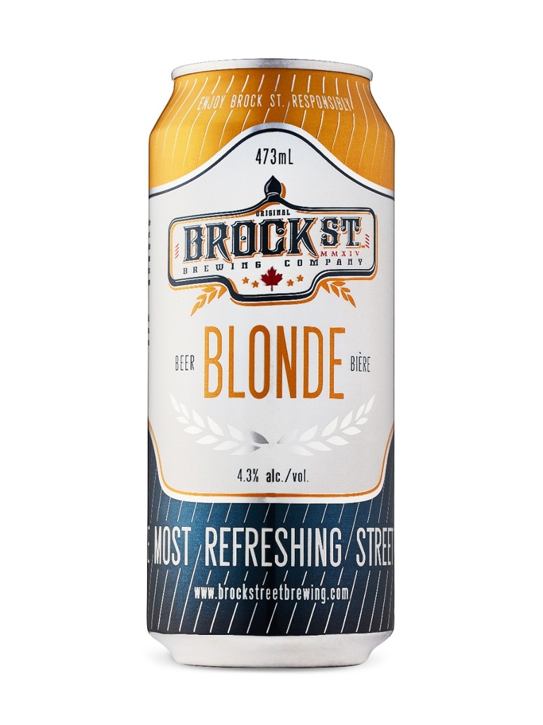 Brock Street Blonde - 473 ml can