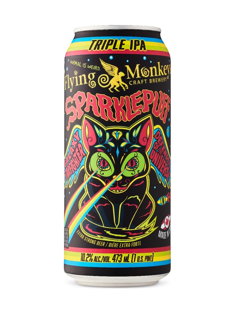 Flying Monkeys Sparklepuff Triple IPA - 473 ml can