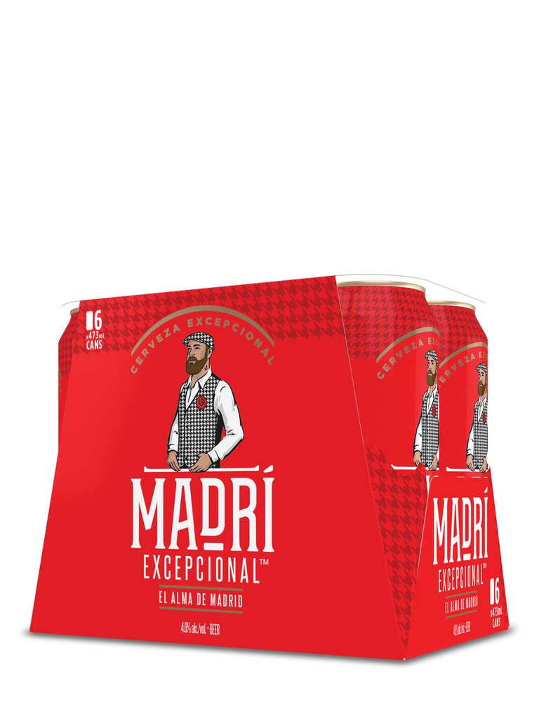 Madri Excepcional - 6 x 473 ml can