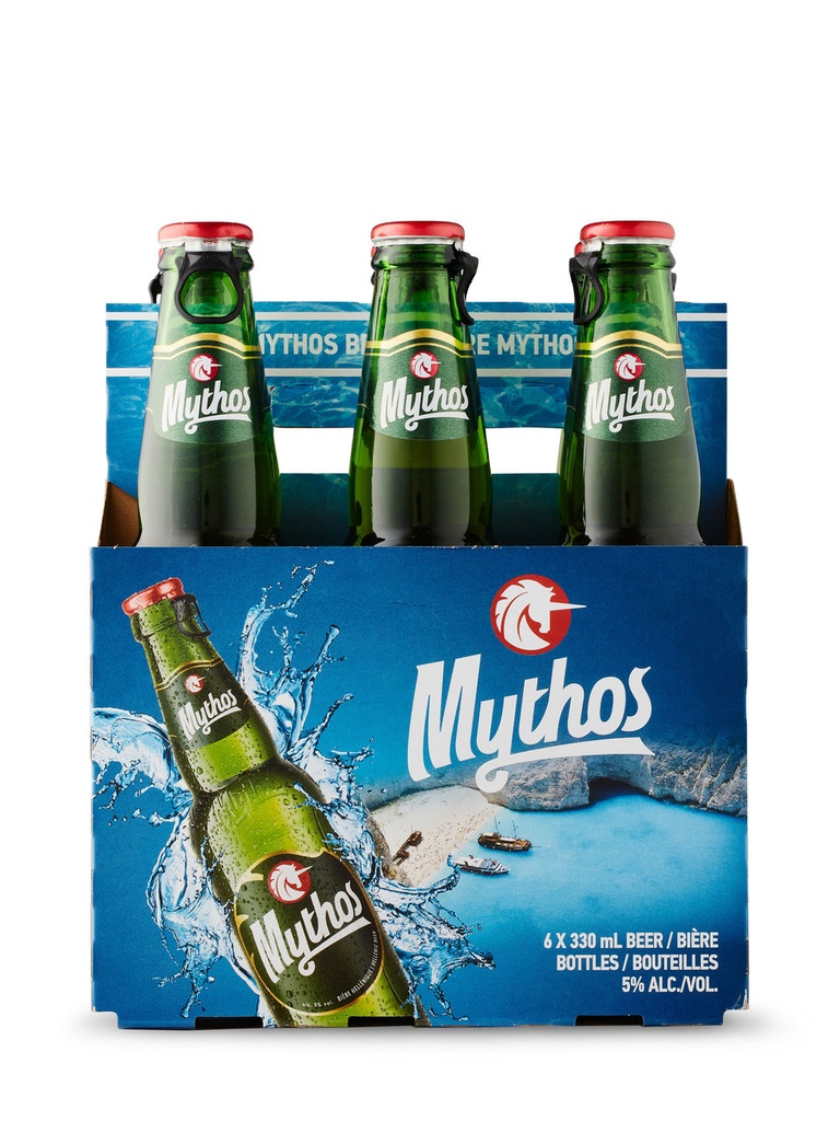 Mythos Hellenic Lager - 6 x 330 ml bottle