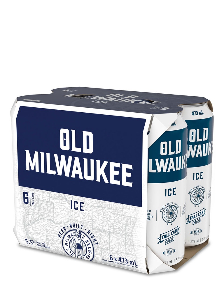 Old Milwaukee Ice - 6 x 473 ml can