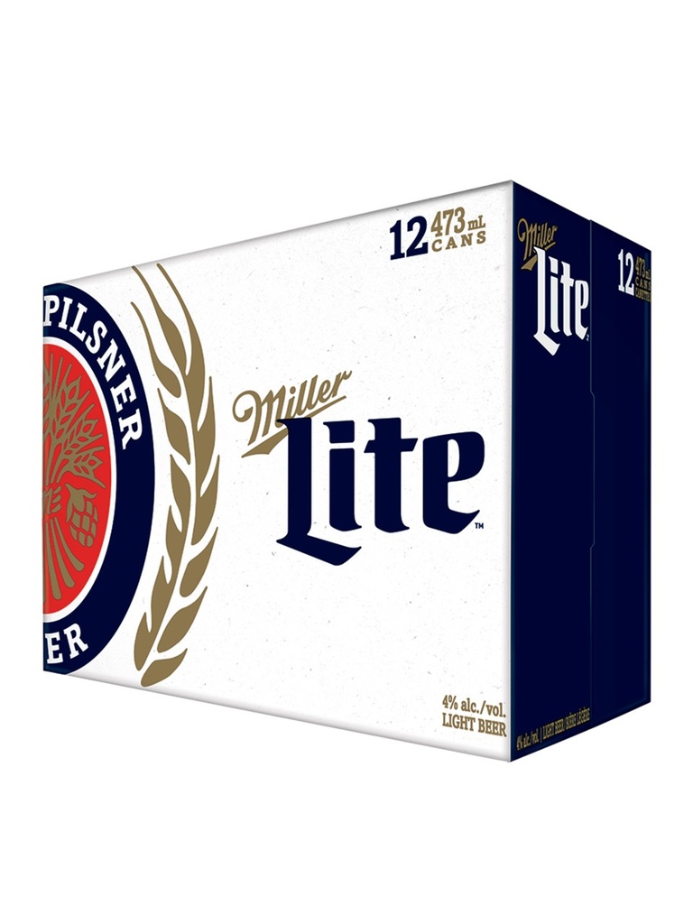 Miller Lite - 12 x 473 ml can