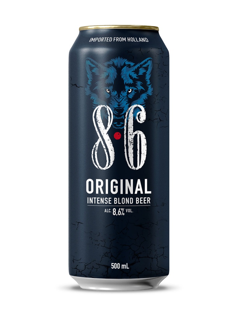 Bavaria 8.6 Original+ - 500 ml can