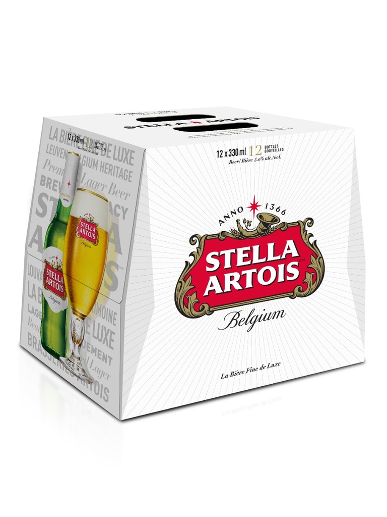 Stella Artois - 12 x 330 ml bottle