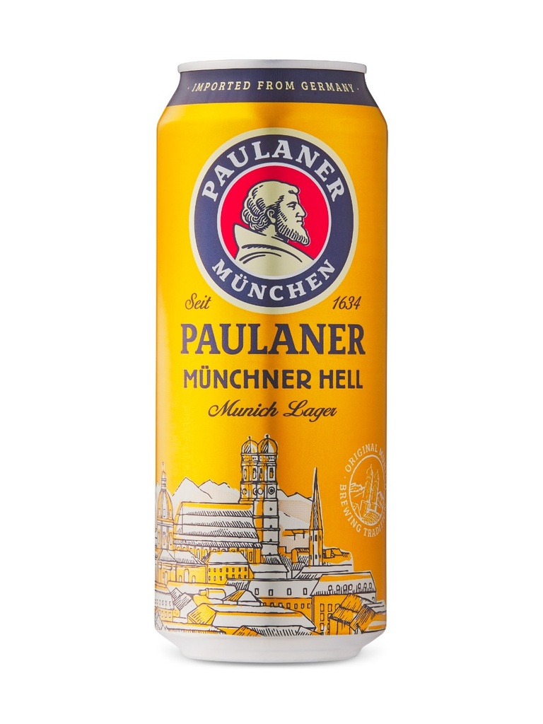 Paulaner Munich Helles - 500 ml can