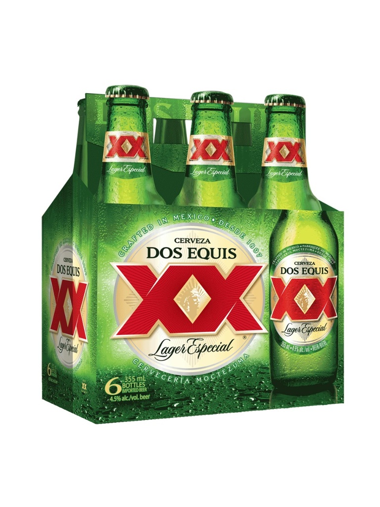 Dos Equis Lager - 6 x 355 ml bottle