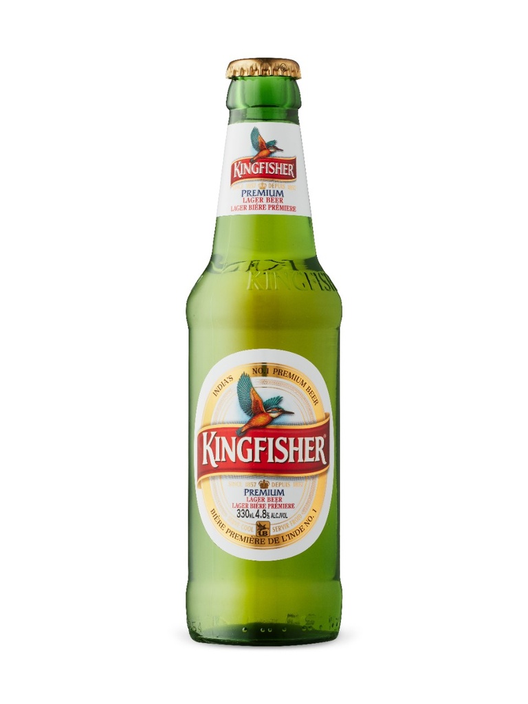 Kingfisher Lager - 330 ml bottle