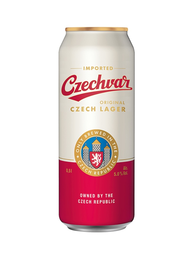 Czechvar Premium Lager - 500 ml can