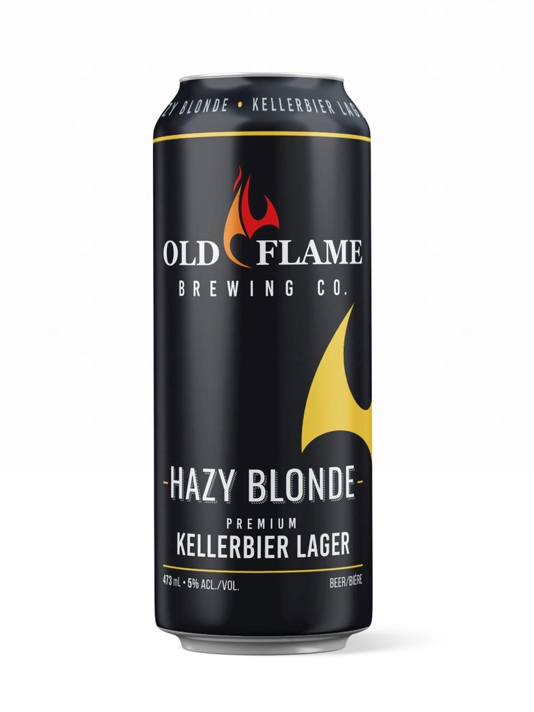Old Flame Hazy Blonde Kellerbier - 473 ml can