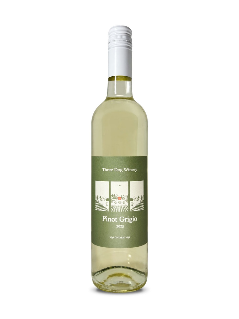 Three Dog Winery Pinot Grigio VQA - 750 ml bottle