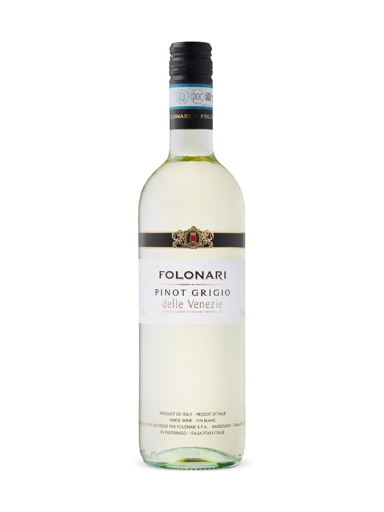 Folonari Pinot Grigio Delle Venezie DOC - 750 ml bottle