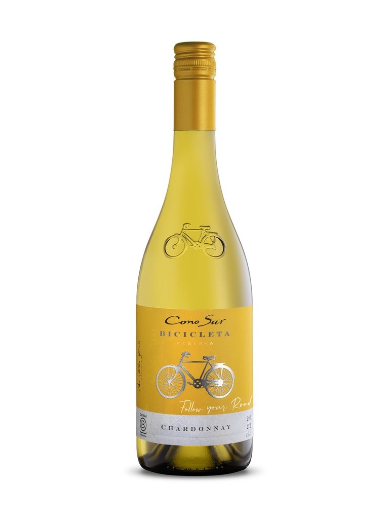 Cono Sur Bicicleta Unoaked Chardonnay - 750 ml bottle