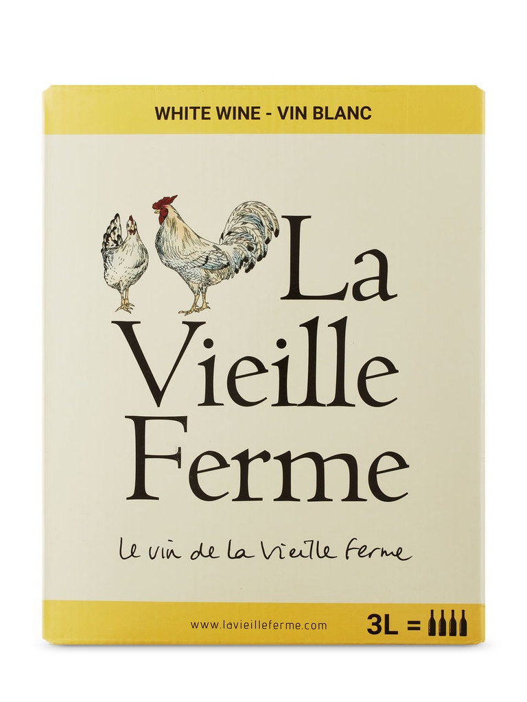 La Vieille Ferme Luberon Blanc AOC - 3000 ml bagnbox
