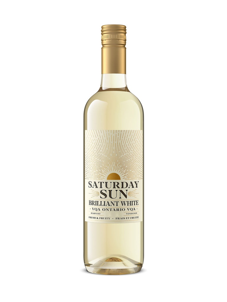 Saturday Sun Brilliant White Harvest VQA - 750 ml bottle