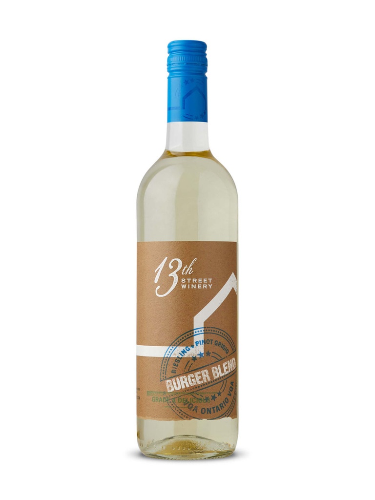 13th Street Burger Blend Riesling Pinot Grigio VQA - 750 ml bottle