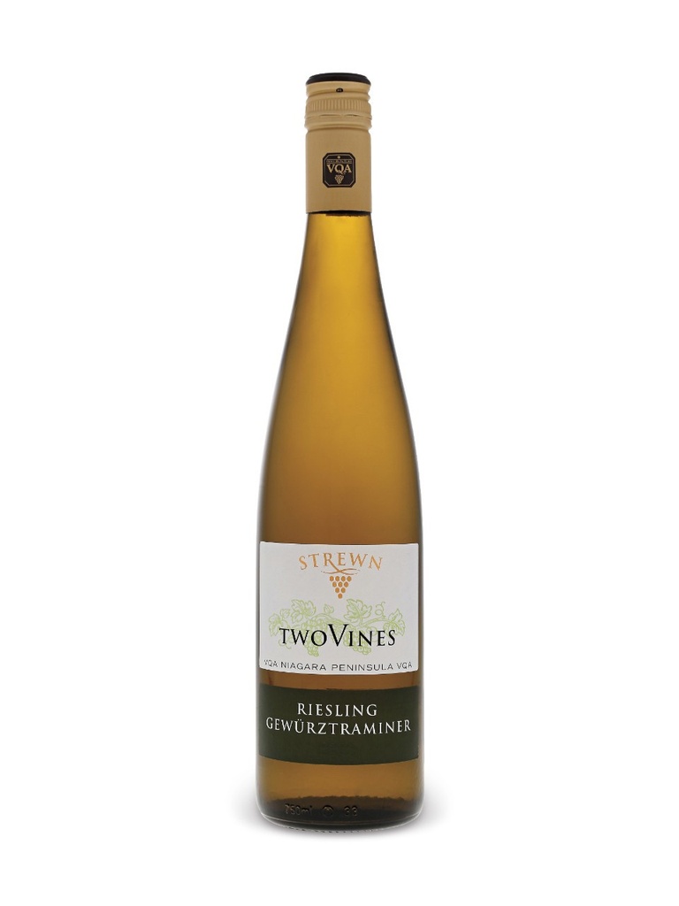Strewn Two Vines Riesling Gewürztraminer VQA - 750 ml bottle