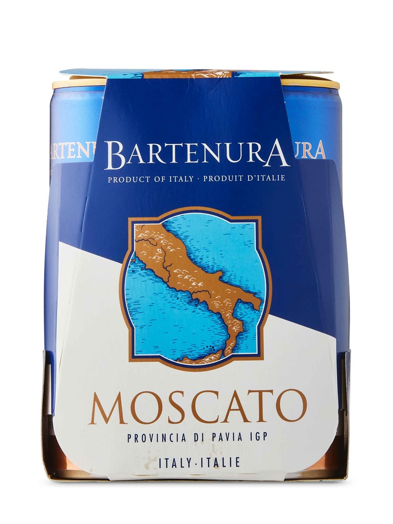Bartenura Moscato Now You Can - 4 x 250 ml can