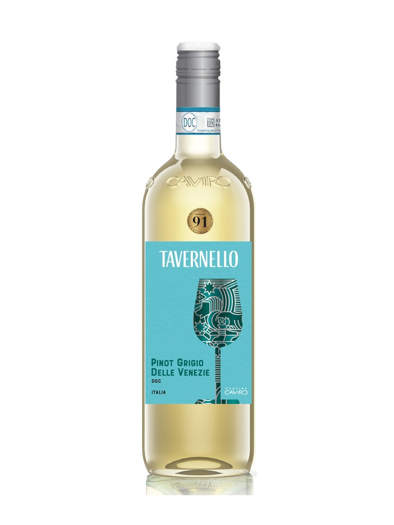 Tavernello Pinot Grigio Delle Venezie DOC - 750 ml bottle