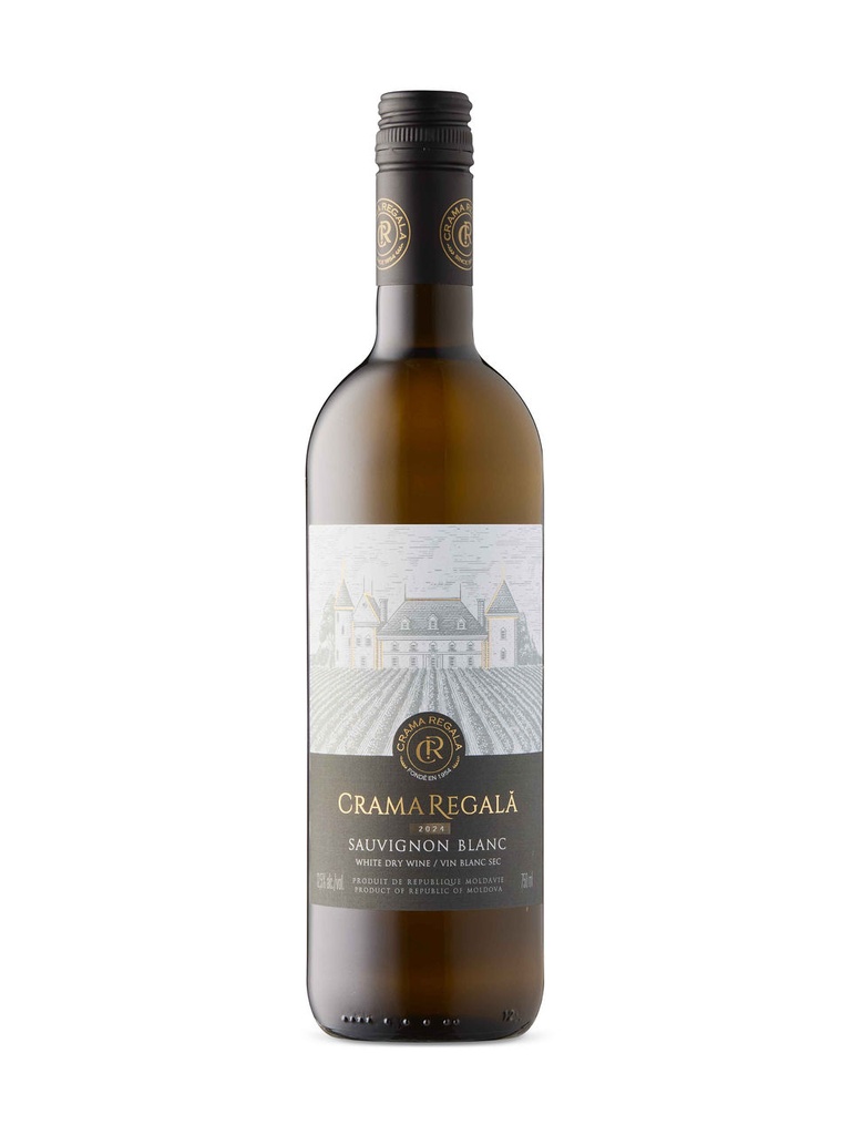 Crama Regala Sauvignon Blanc - 750 ml bottle