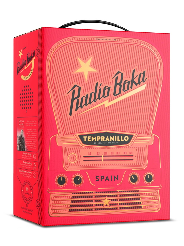 Radio Boka Tempranillo VdEspana - 3000 ml bagnbox