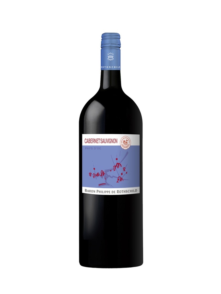 Philippe de Rothschild Cabernet Sauvignon Pays D'OC - 1500 ml bottle