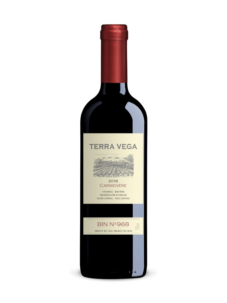 Terra Vega Carmenère KPM - 750 ml bottle