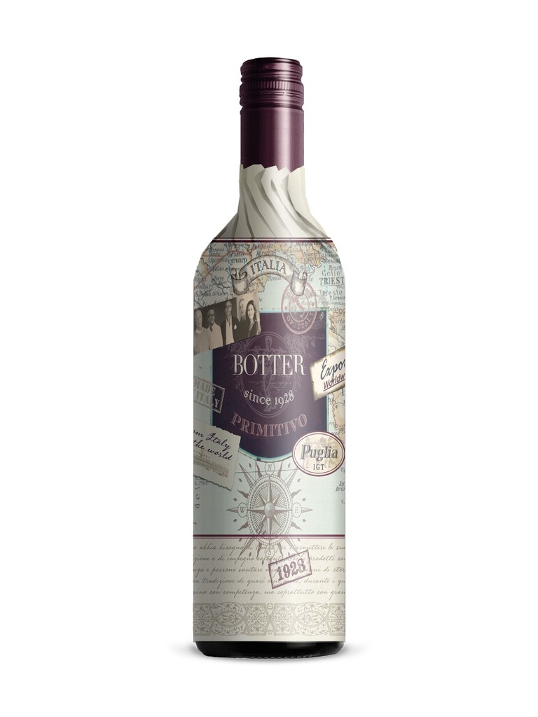 Oggi Botter Primitivo IGT - 750 ml bottle