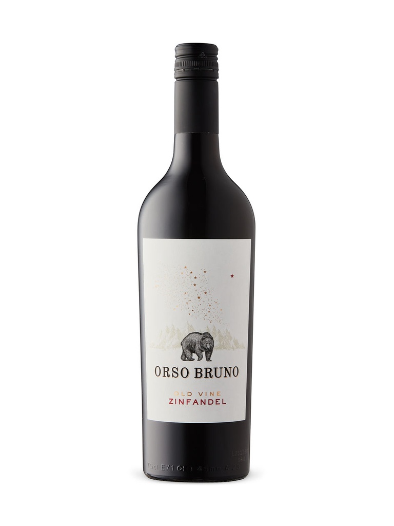 Orso Bruno Old Vine Zinfandel - 750 ml bottle