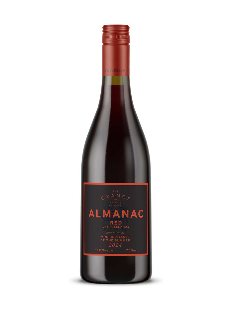 Grange of Prince Edward Almanac Red VQA - 750 ml bottle