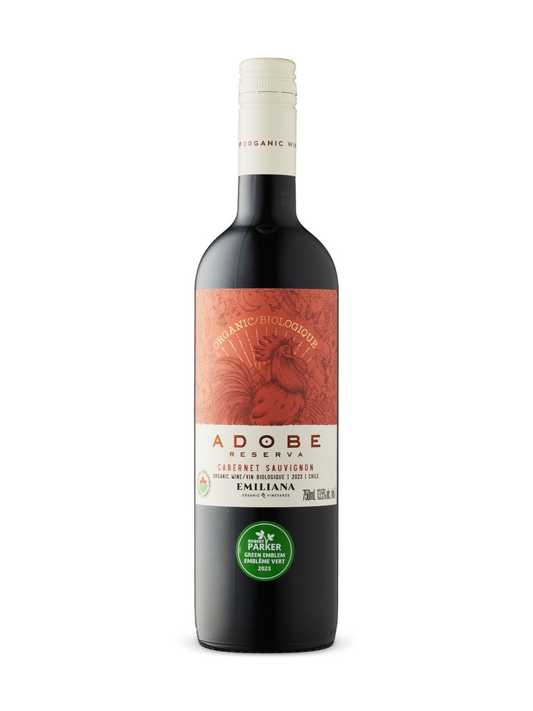 Adobe Reserva Cabernet Sauvignon Organic - 750 ml bottle
