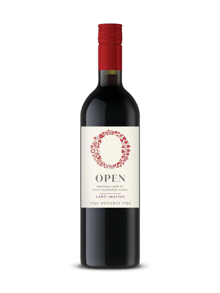 Open Cab 2 Merlot VQA - 750 ml bottle