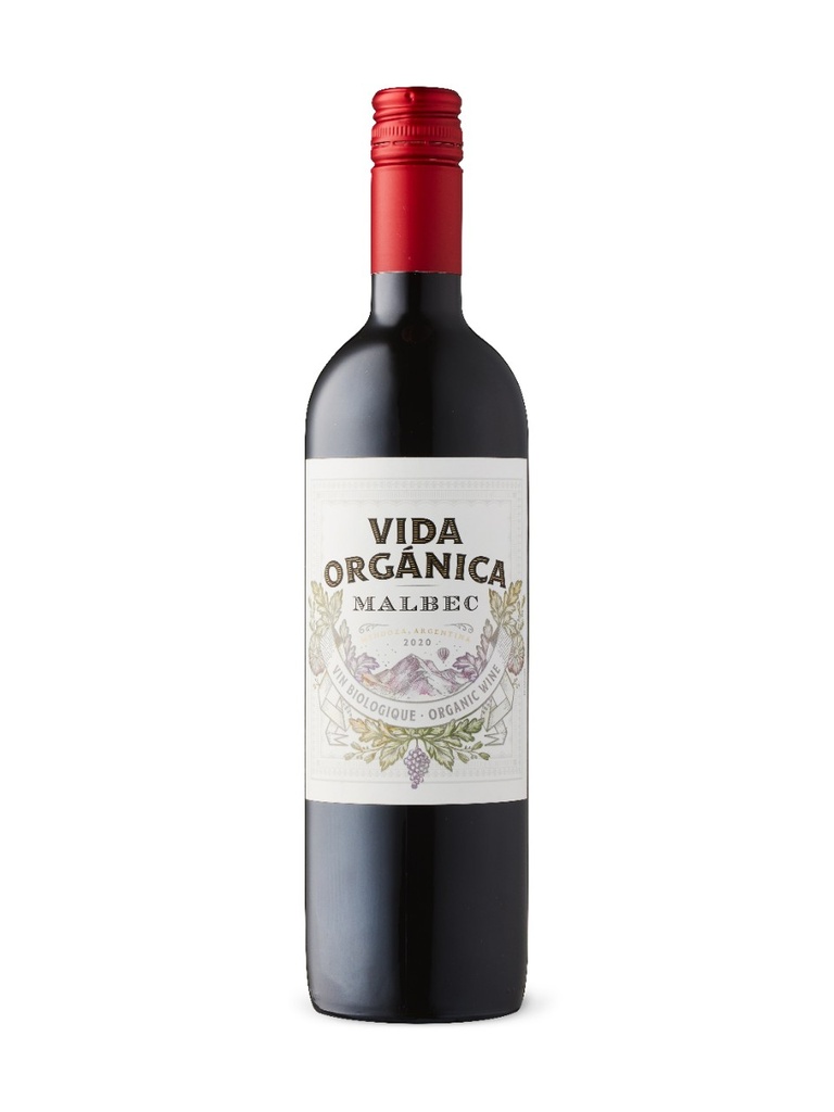 Vida Orgánica Malbec - 750 ml bottle