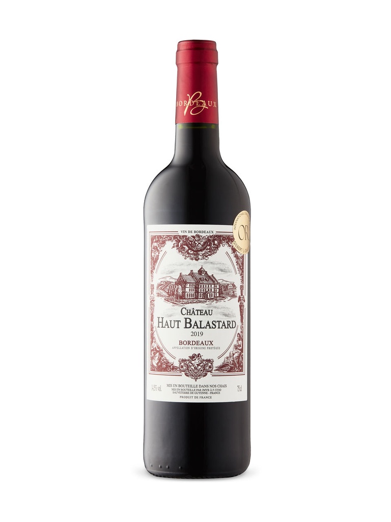 Chateau Haut Balastard Bordeaux - 750 ml bottle