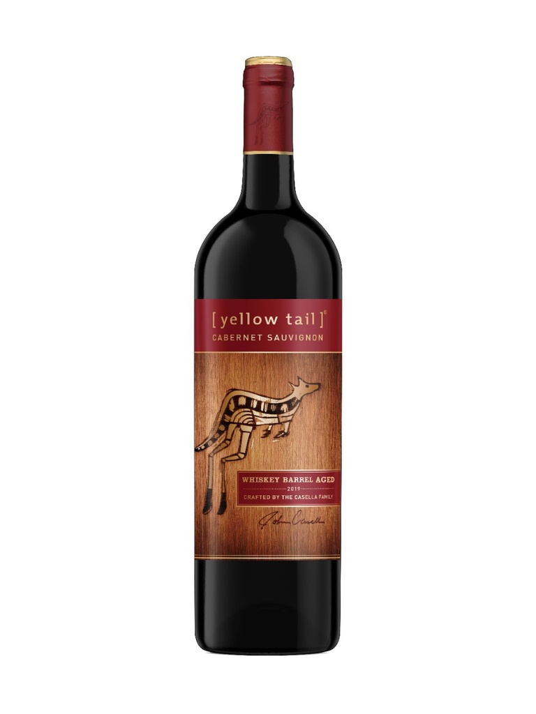 Yellow Tail Cabernet Sauvignon Whiskey Barrel Aged - 750 ml bottle