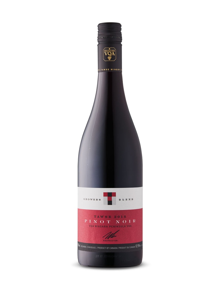 Tawse Growers Blend Pinot Noir - 750 ml bottle