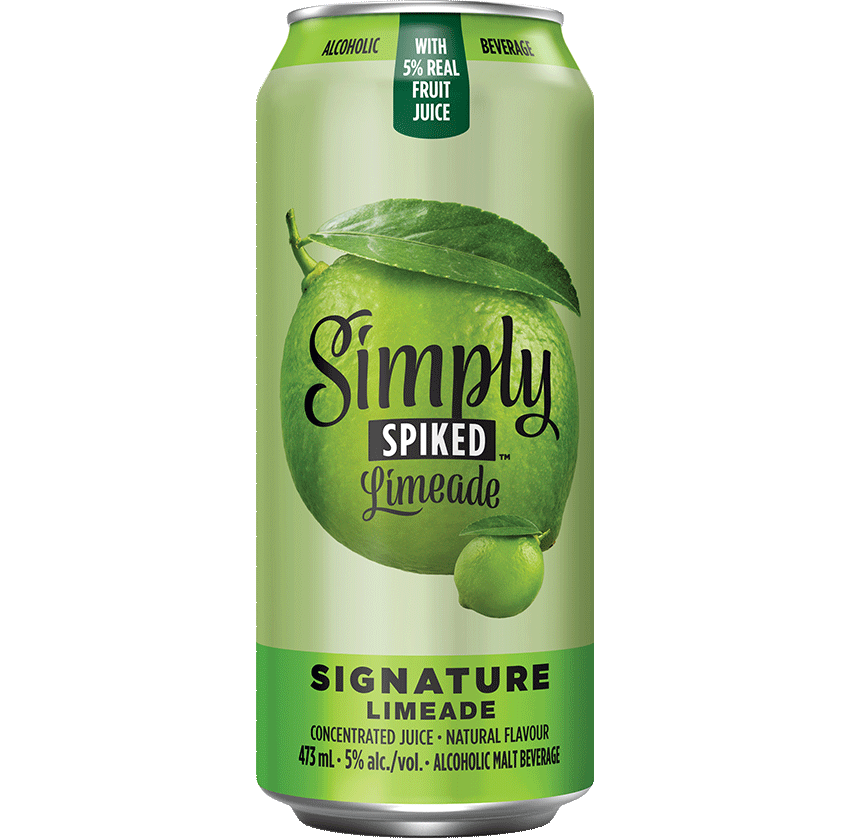 SIMPLY SPIKED SIGNATURE LIMEADE 1 X Can 473 ml 