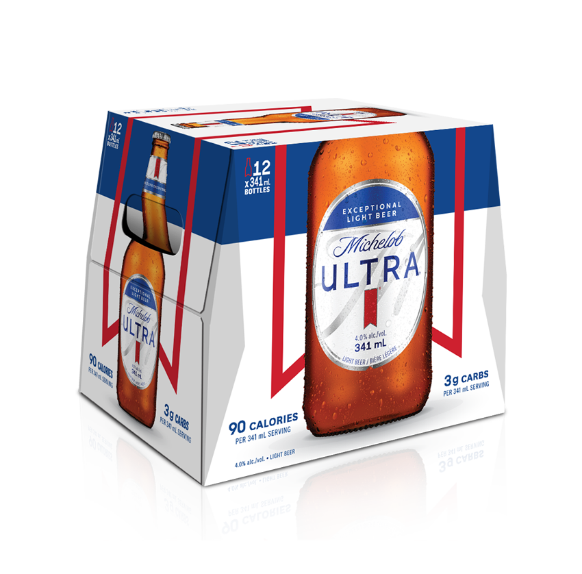 MICHELOB ULTRA 12 X Bottle 341 ml 