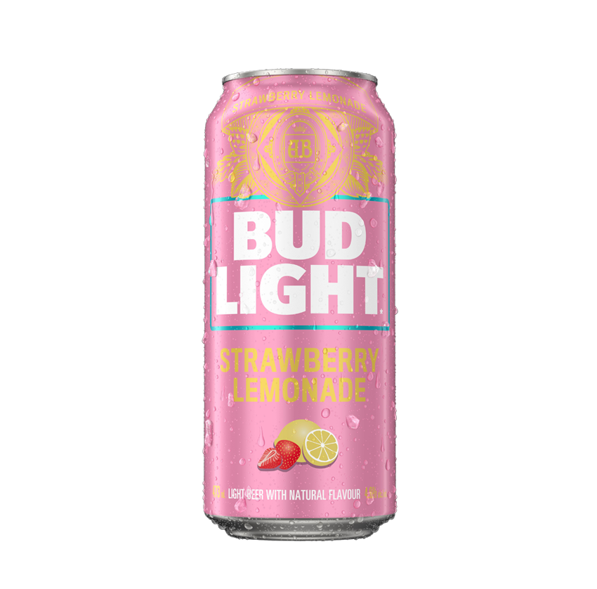 BUD LIGHT STRAWBERRY LEMONADE 1 X Can 473 ml 
