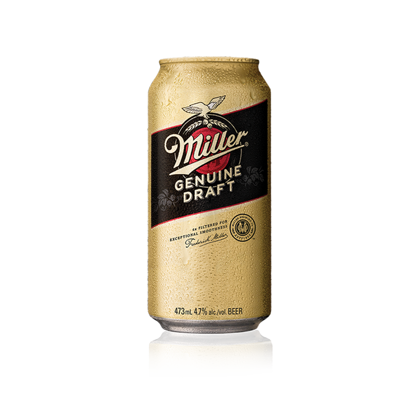 MILLER GENUINE DRAFT 1 X Can 473 ml 