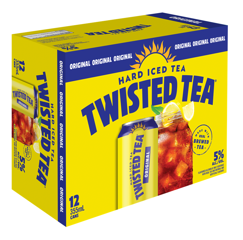 TWISTED TEA ORIGINAL 12 X Can 355 ml 